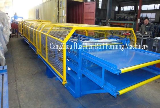 Rolo do painel do telhado da dupla camada do PLC de Siemens que forma a máquina com os rolos duros No.45 de aço