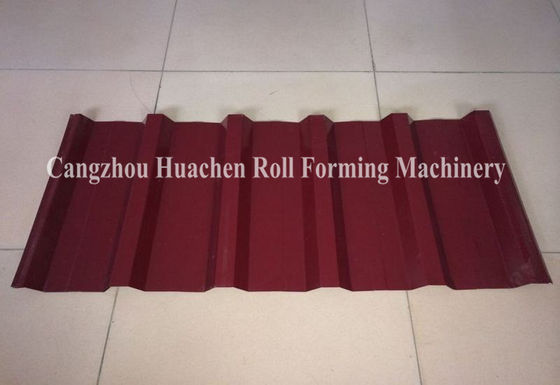 Rolo nivelado duplo da dupla camada que forma o painel do telhado da máquina para os painéis de parede