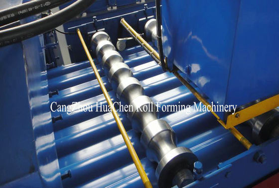 O aço/metal Finnera vitrificou o rolo da telha que forma o controle do PLC da máquina