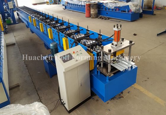 Folha do telhado da placa de aço que faz a máquina, painel de parede que forma a máquina com Decoiler hidráulico