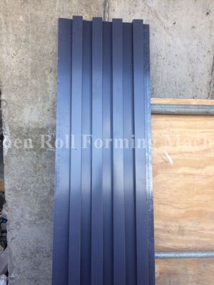 Folha do telhado da placa de aço que faz a máquina, painel de parede que forma a máquina com Decoiler hidráulico