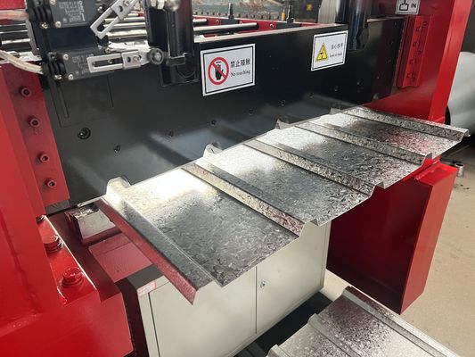 Rolo galvanizado automático da plataforma de assoalho que forma a máquina 11+11+7.5KW