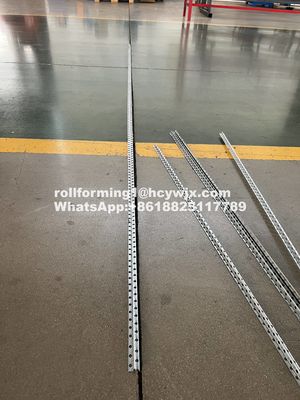 380v 50hz Máquina de formação de rolos de trinco e trilho de 3 fases para bobinas de aço