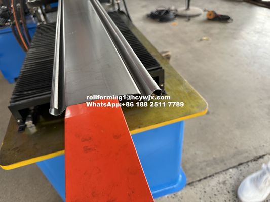 6.5mx1mx1.4m Roller Door Roll Forming Machine para perfis personalizados e largura variável