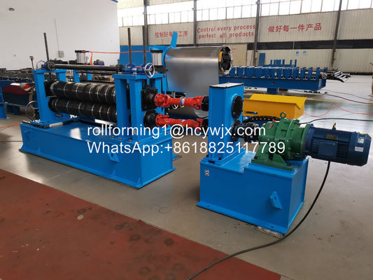 GI / PPGI matéria-prima Linha de corte de bobina de aço com corte