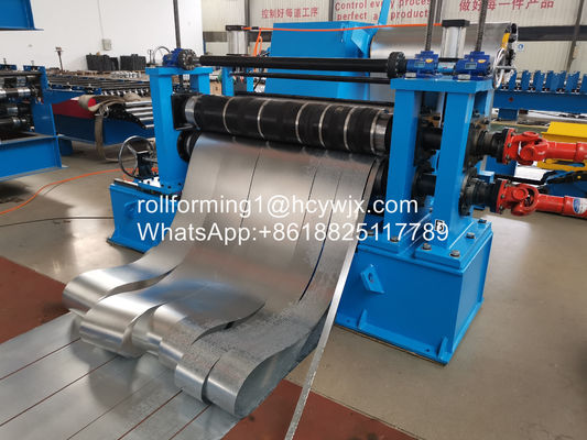 GI / PPGI matéria-prima Linha de corte de bobina de aço com corte