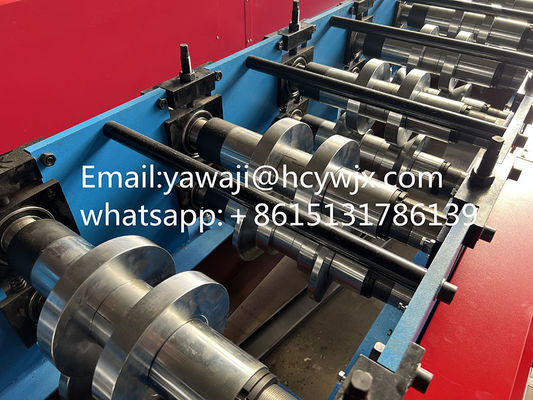 C Máquina de moldagem de rolos de purlin com comutação fácil