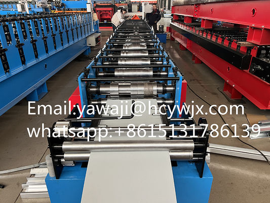 Rolo galvanizado do painel do telhado da calha do telhado de Ridge que forma a largura da máquina 410mm