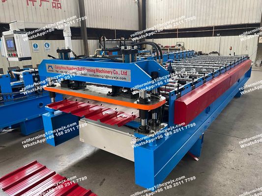 1250 milímetros galvanizaram o rolo da chapa metálica que forma o poder das máquinas 5.5kw