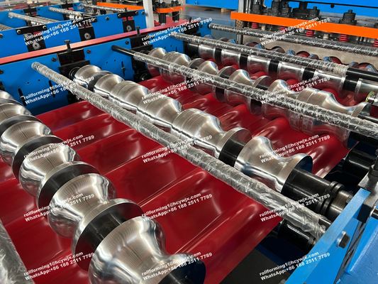 Máquina de Formação de Telhas/Máquina de Fazer Telhas Esmaltadas/Perfiladeira de Chapa de Aço