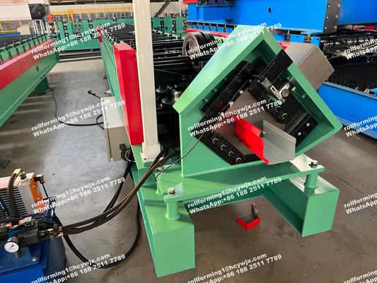 Abastecimento de água da construção que telha o rolo da calha da folha que forma fileiras da máquina 18