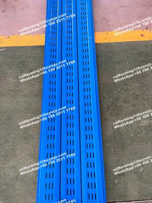 Máquina de Conformação de Rolo para Painel de Parede Revestido com Cor de Spandrel Controlada por CLP com Espessura de 0,3-0,6mm e 15 Fileiras de Rolos