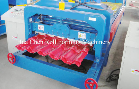 Rolo vitrificado da telha do telhado painel feito sob encomenda que forma a folha da máquina/metal que faz a máquina