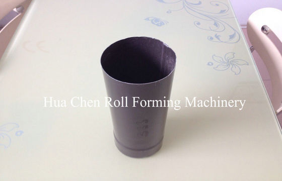 Rolo da chapa metálica de Rainspout que forma o ISO da máquina/CE para a dobra do tubo