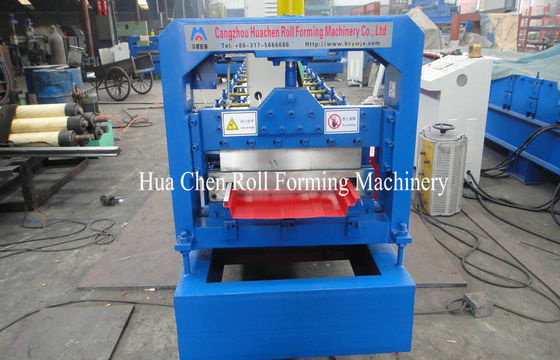 Único rolo de alumínio da folha do telhado da camada que forma a máquina, placa galvanizada