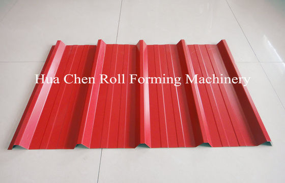 Estações hidráulicas do corte 17 que telham o rolo que forma o aço do nível superior 45# da máquina