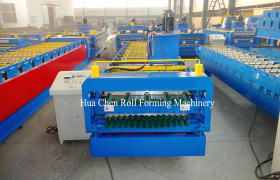 IBR e rolo ondulado da dupla camada que formam a máquina para a placa de aço com CE