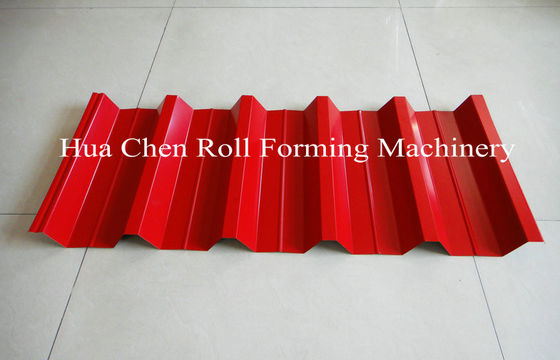 a telha da energia 7.5Kw hidráulica e a dupla camada do telhado laminam a formação da máquina com CE