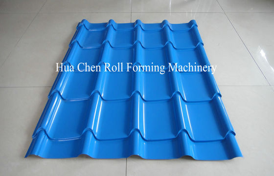 Rolo ondulado de alta velocidade da dupla camada que forma a máquina com controle do PLC