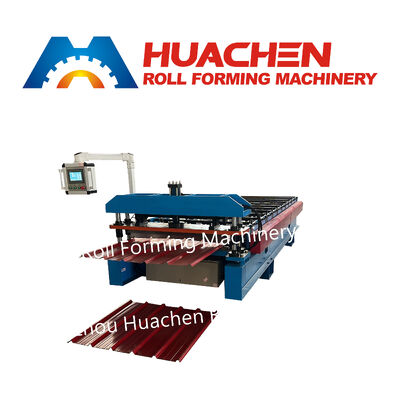 Máquina de fabricação de painel de telhado ondulado de metal totalmente automática Máquina de fabricação de telha Ibr