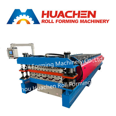 Máquina de produção de painéis para telhados, rolos, rolos de aço coloridos