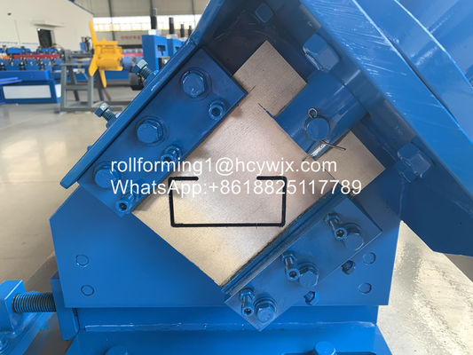 Máquina de formação de aço da C-forma de alta velocidade