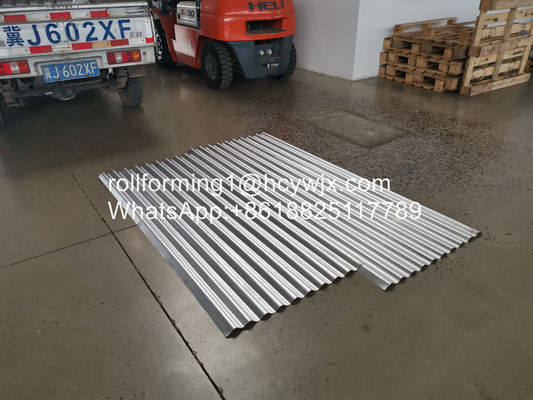 rolo ondulado do tambor de 0.13mm que forma a máquina 4 medidores