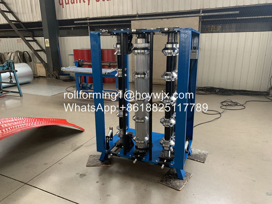 máquina de friso da folha do telhado de 6m/Min Manual Arching 0.25mm