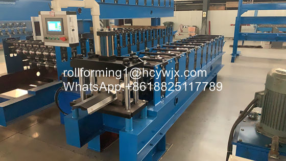 Espessura galvanizada Ridge Cap Roll Former do telhado 1.5mm do metal