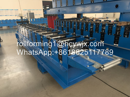Espessura galvanizada Ridge Cap Roll Former do telhado 1.5mm do metal
