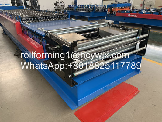 Máquina corrugada de 380v 15m/Min Double Layer Roll Forming
