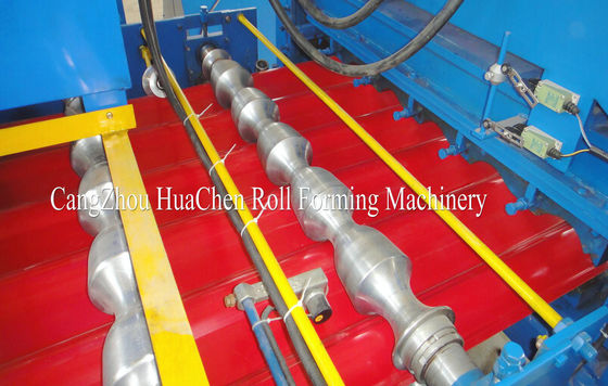 Telha vitrificada rolamento do telhado do arco de Partical que forma a máquina para o perfil da corrugação