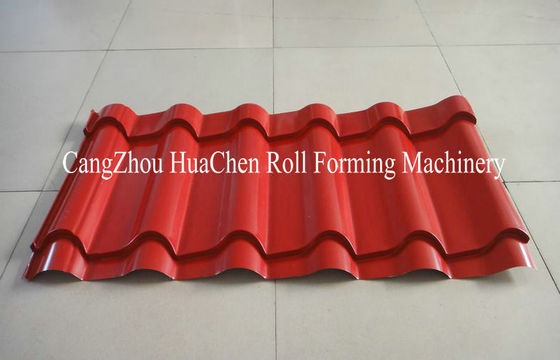 Rolo vitrificado do aço de alta velocidade que forma o equipamento com imprensa hidráulica e sistema cortado