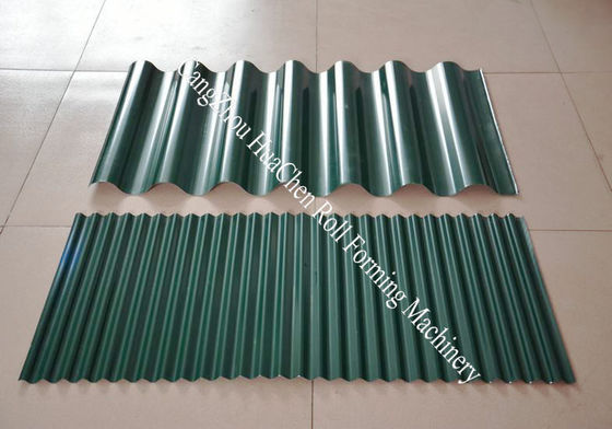 O PLC controla o rolo de aço automático da dupla camada que forma a eficiência elevada da máquina