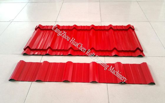 rolo de aço da dupla camada da telha do projeto livre da estação 16 -18 que forma a máquina PPGI/SOLDADO