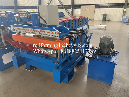 Metal de rachamento bullnose Rollformer para o canto curvado